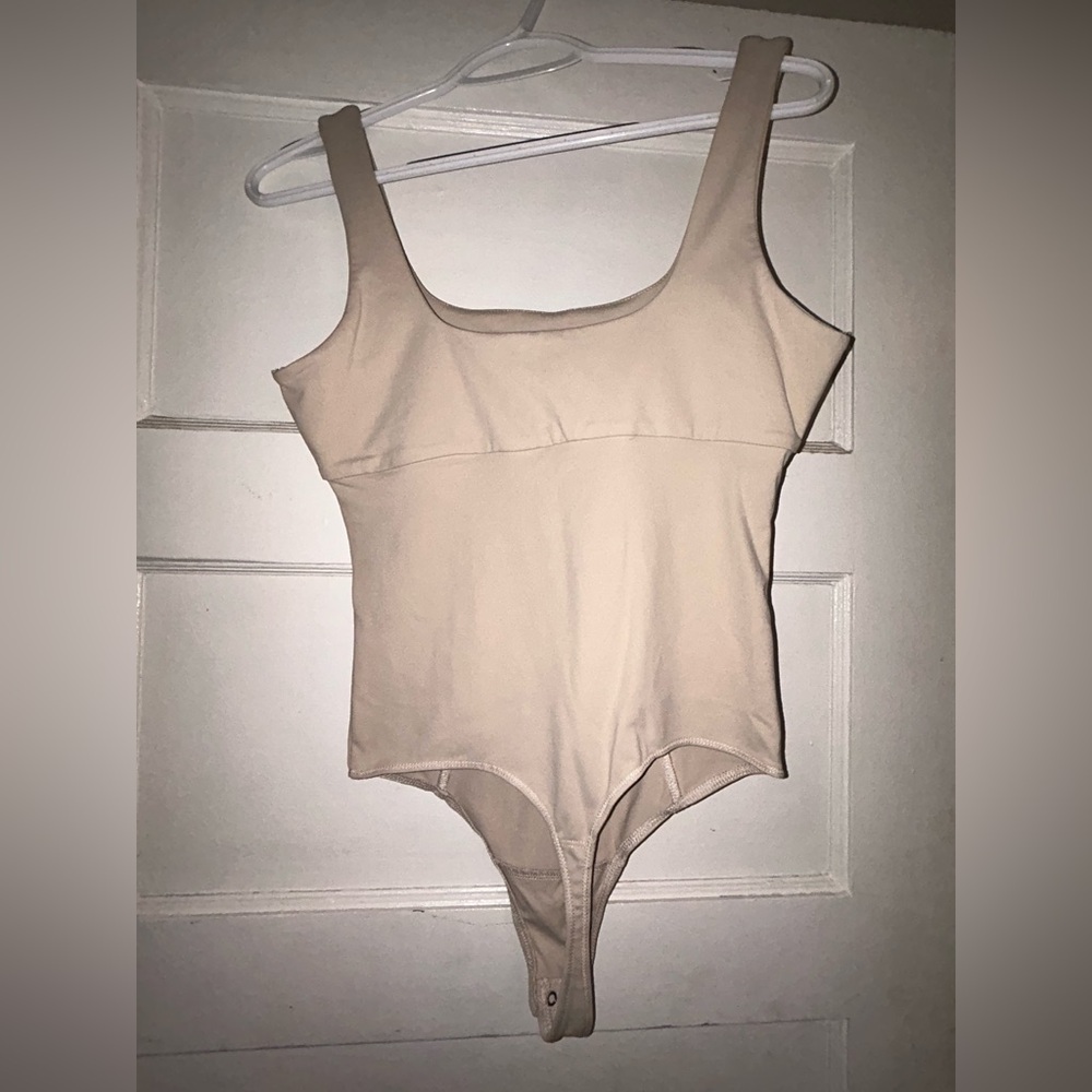 Abercrombie & Fitch Beige Bodysuit
